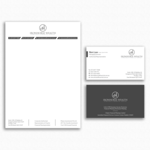 Business Card & Letterhead Design | Diseño de Papelería por Uttom 2