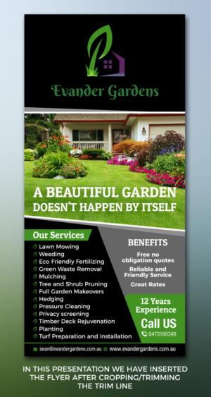 Gardener needs an exciting new flyer design. | Diseño de Flyer por TSU Creations