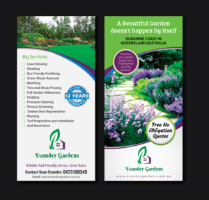 Gardener needs an exciting new flyer design. | Diseño de Flyer por meet007