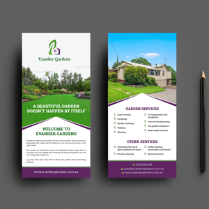 Gardener needs an exciting new flyer design. | Diseño de Flyer por GraphicsGuru