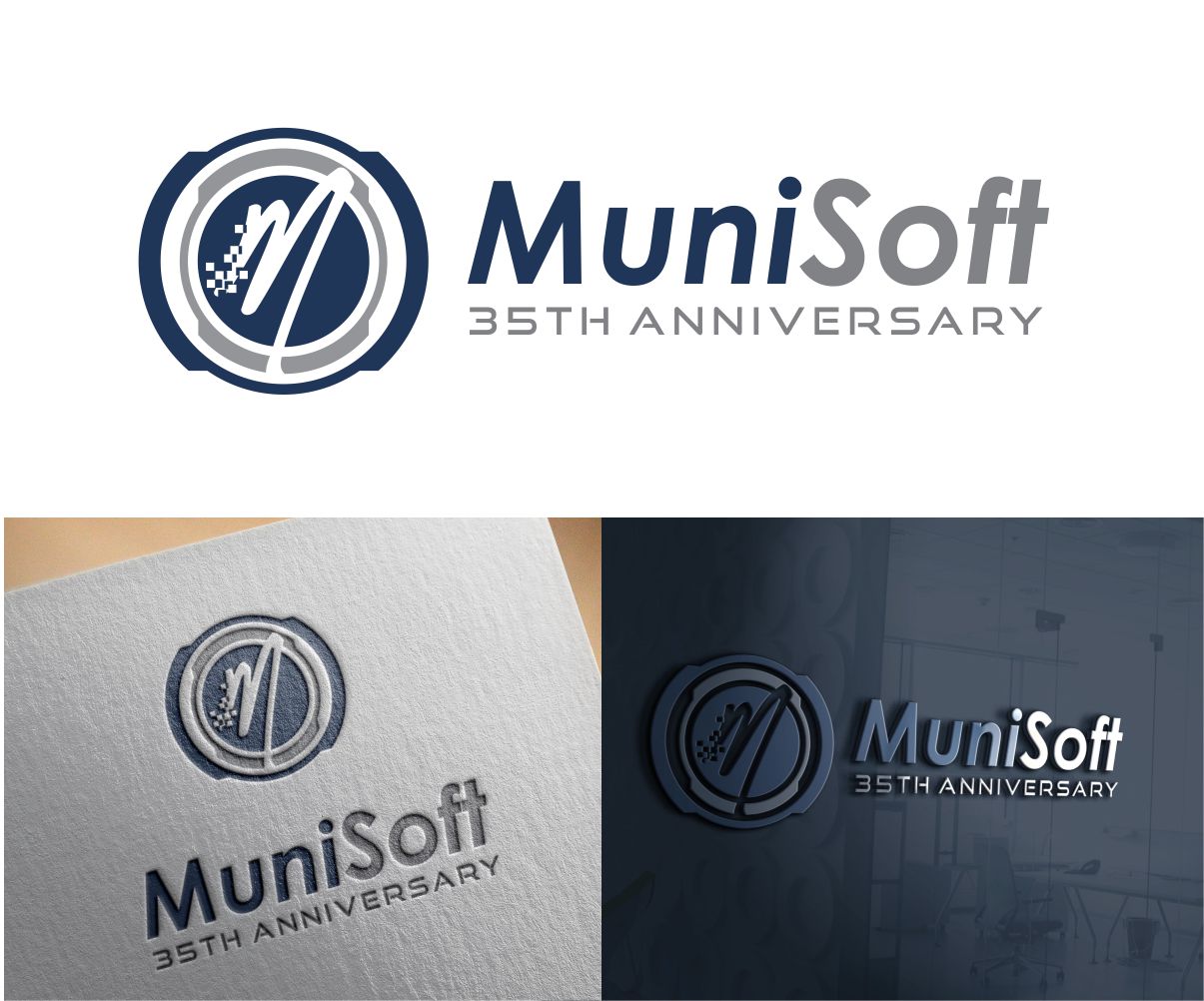 Logo Design by RIZAL26 for MuniSoft | Design #22698686