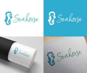 Seahorse | Logo Design by H-H Arts