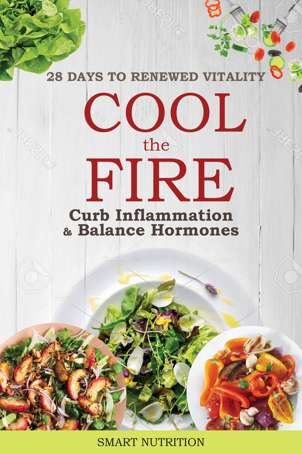 Book Cover Design by leuchi for Smart Nutrition | Design #22692780