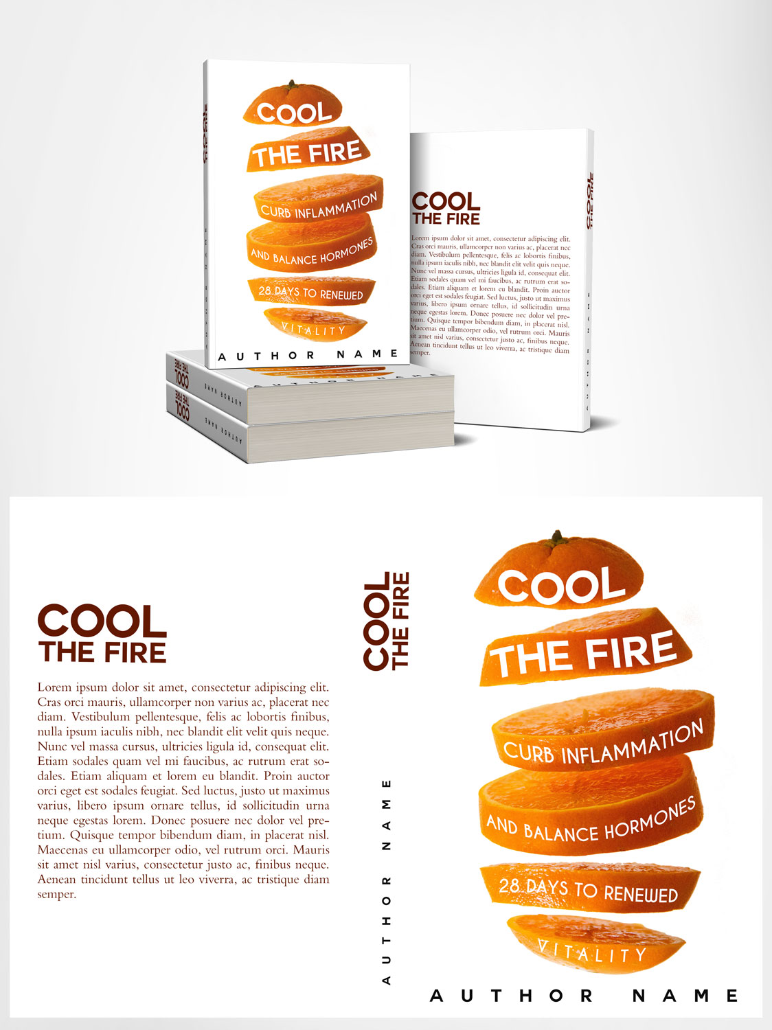 Book Cover Design by Estratosphera for Smart Nutrition | Design #22703439