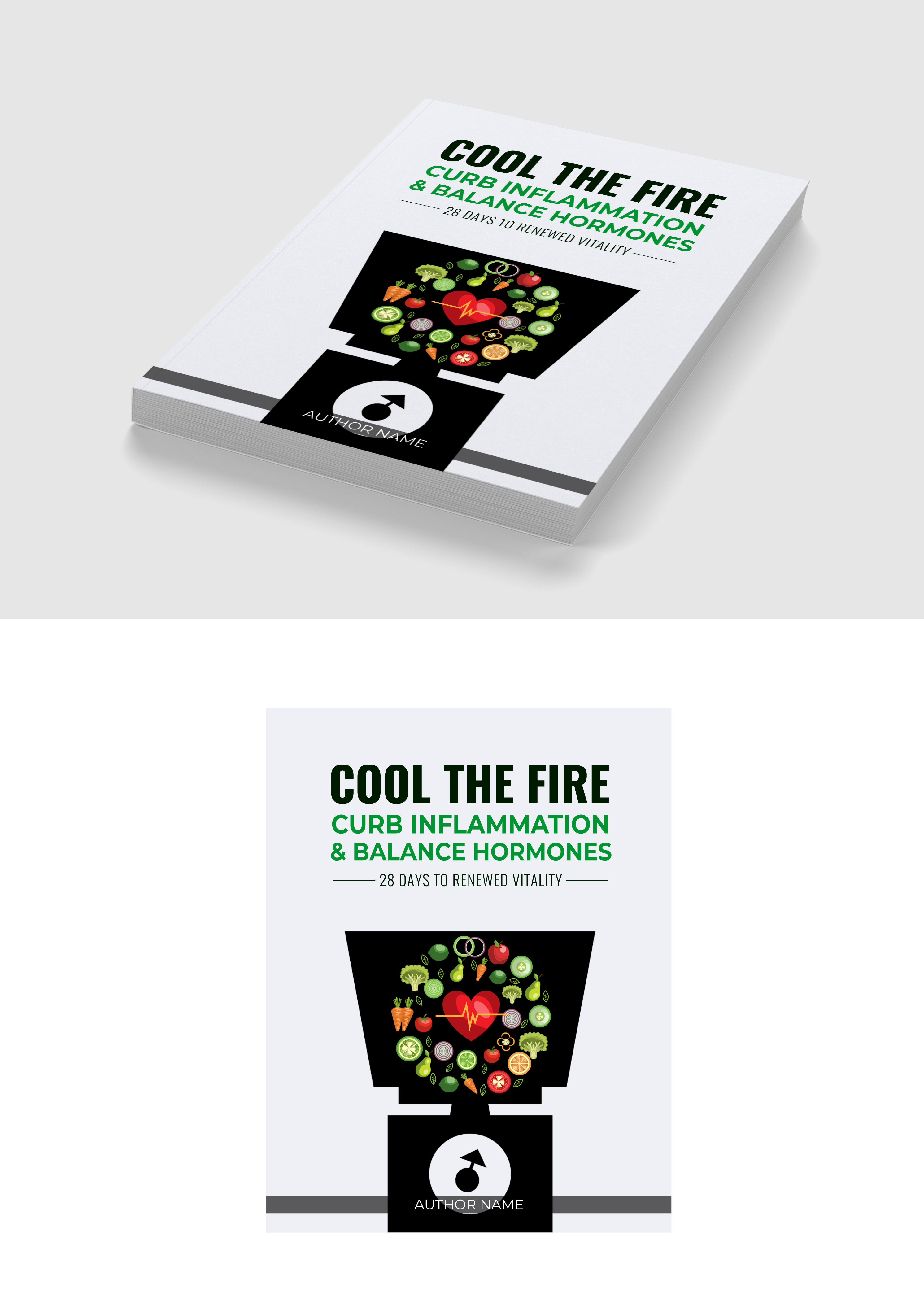 Book Cover Design by fastdesign360 for Smart Nutrition | Design #22689452