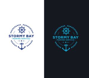 Stormy Bay Marine Service | Logo Design by Graphicsbox