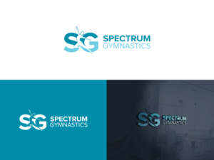 Spectrum Gymnastics  | Diseño de Logo por Slant Line Media