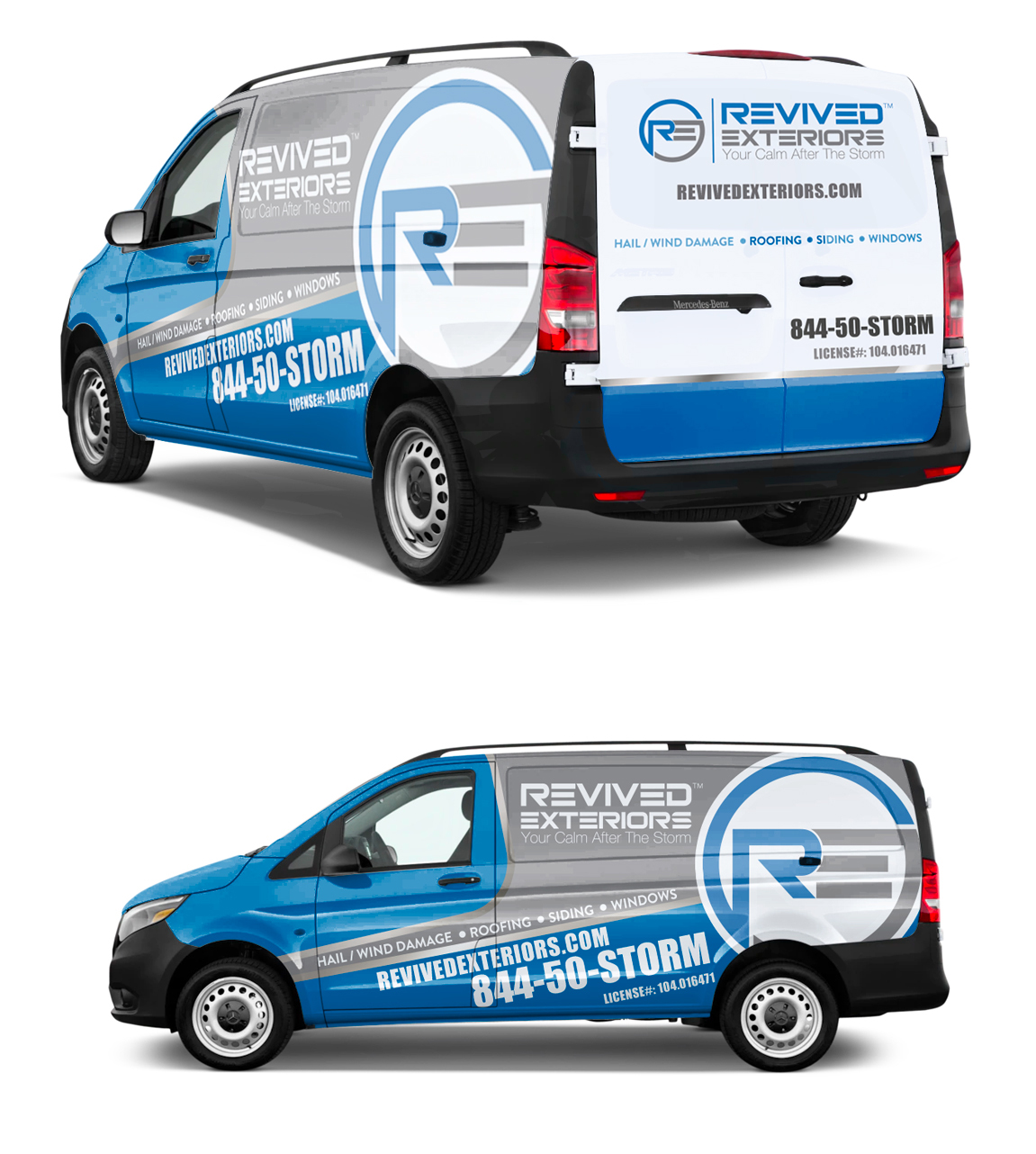 Car Wrap Design by StarGraphics for Revived Exteriors, Inc. | Design #22727499