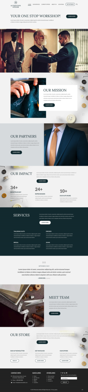Web Design by pb for this project | Design: #22682252