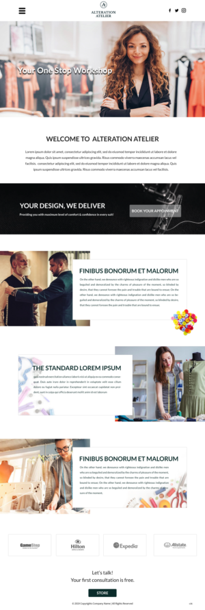 Diseño Web por pb para este proyecto | Diseño: #22682259