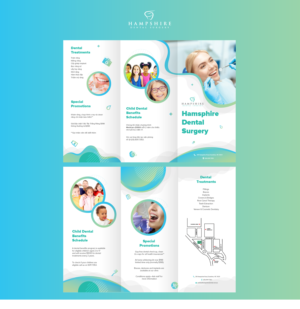 Dental clinic brochure design (Z fold)