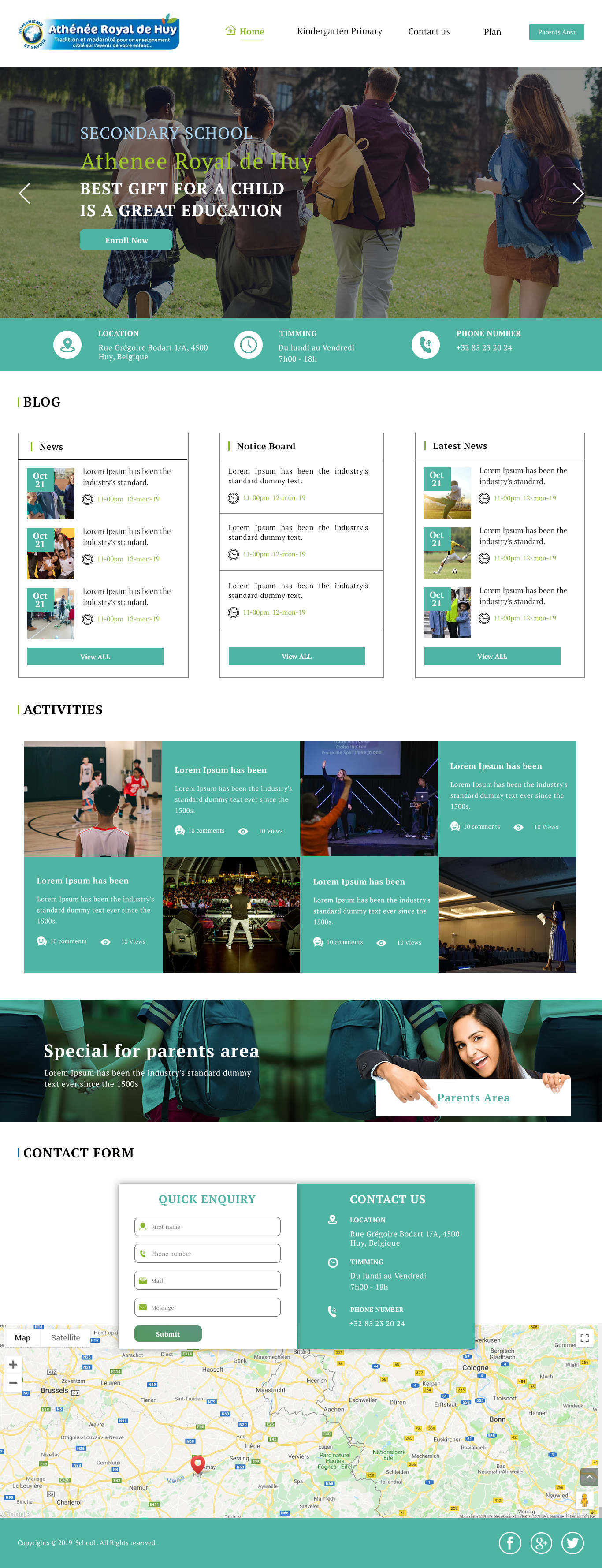 Web Design by Infobliz Technologies for AD Websys SPRL | Design #22722653