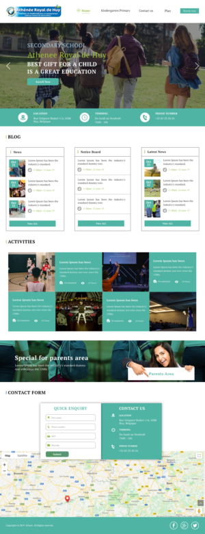 Web Design by Infobliz Technologies for AD Websys SPRL | Design: #22722653