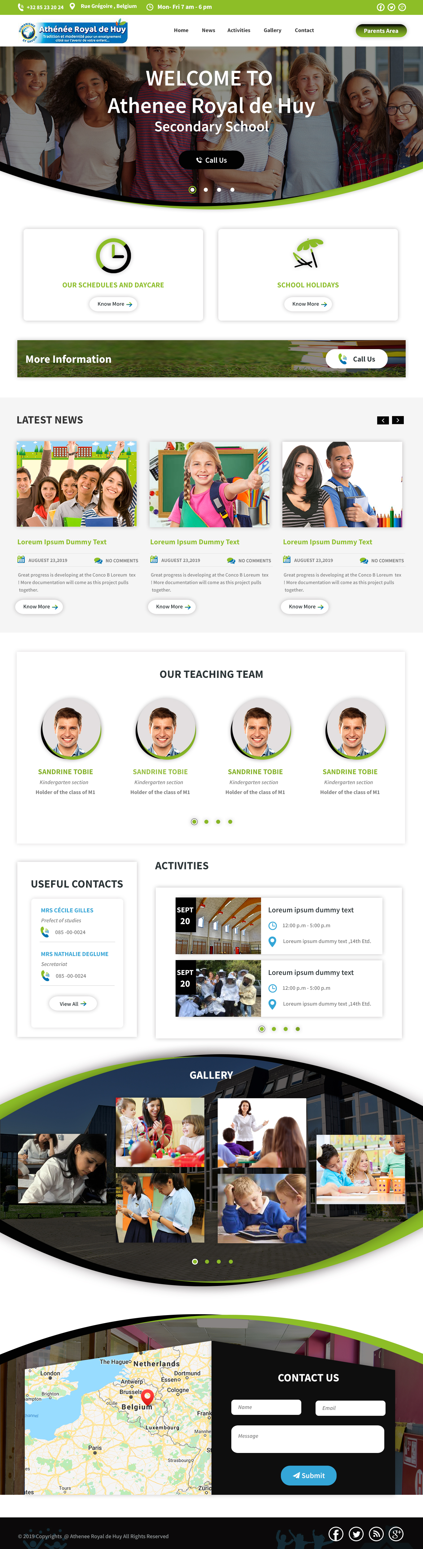 Web Design by Infobliz Technologies for AD Websys SPRL | Design #22722684