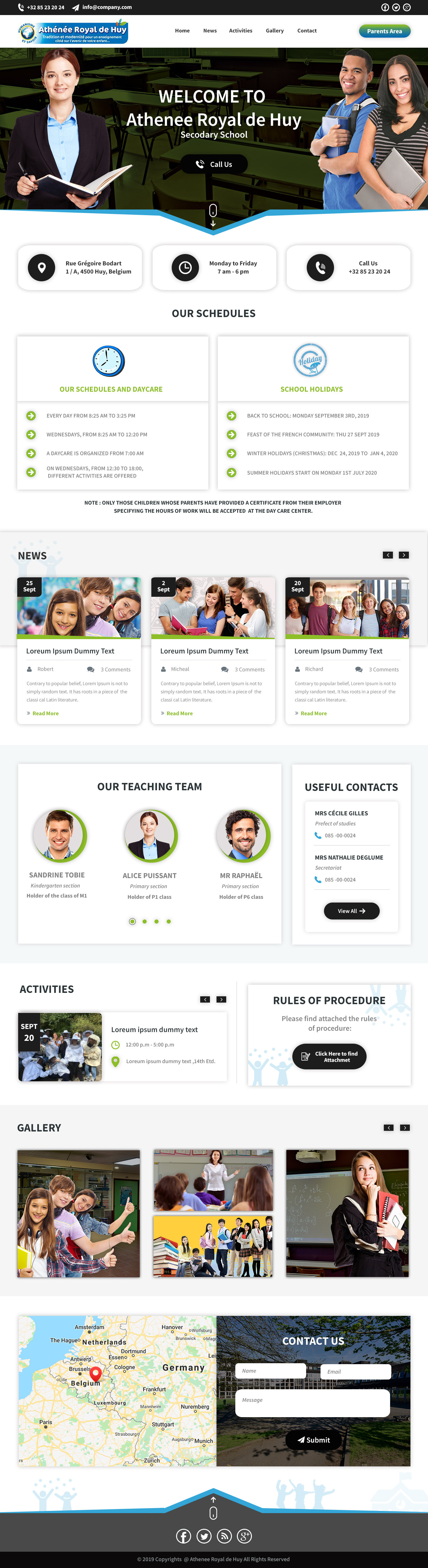 Web Design by Infobliz Technologies for AD Websys SPRL | Design #22722720