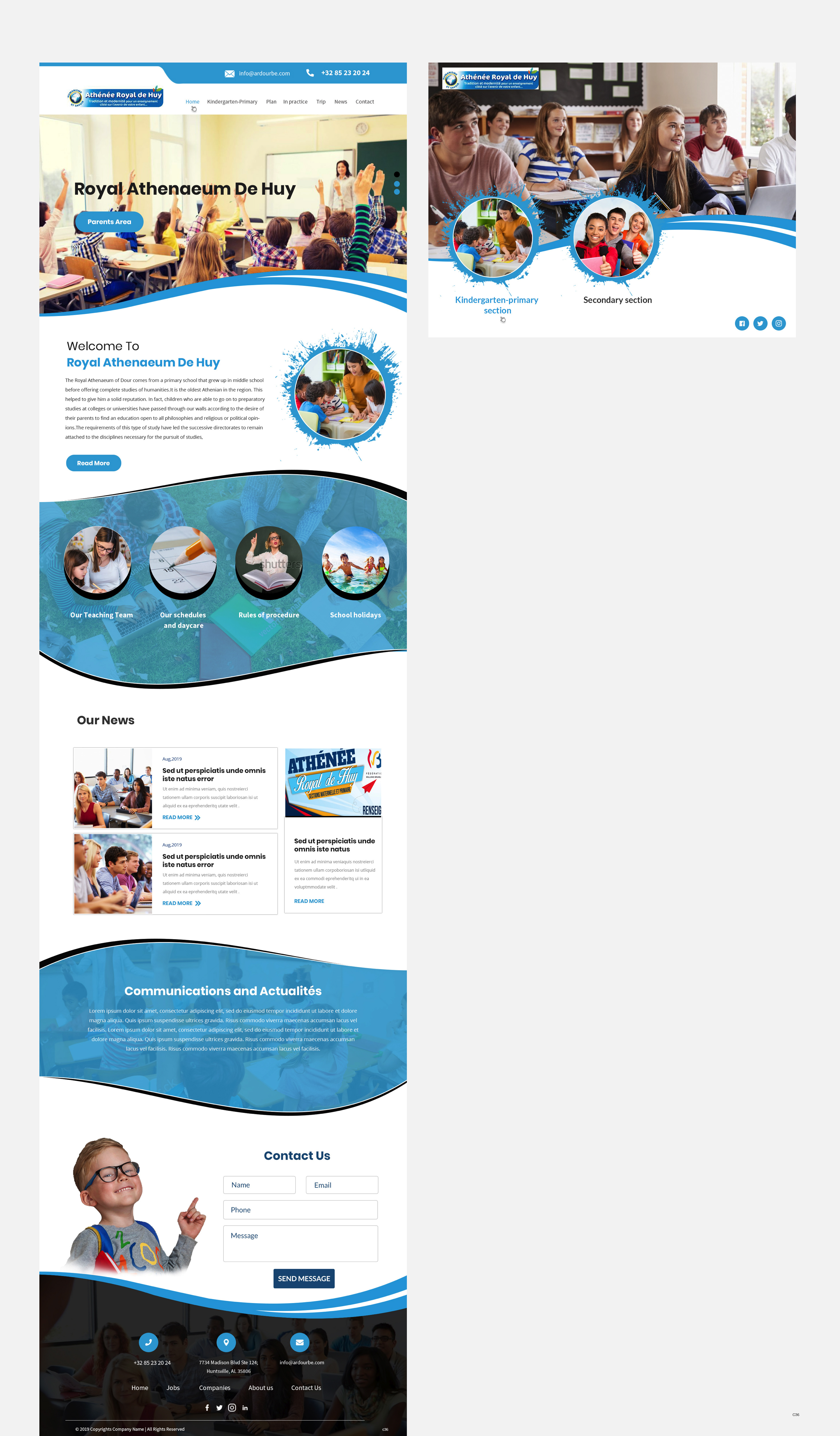 Web Design by pb for AD Websys SPRL | Design #22682291