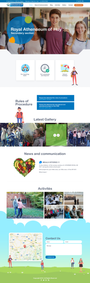 Web Design by syrwebdevelopment for AD Websys SPRL | Design: #22722549