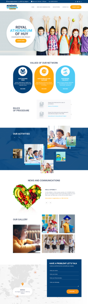 Web Design by syrwebdevelopment for AD Websys SPRL | Design: #22722613