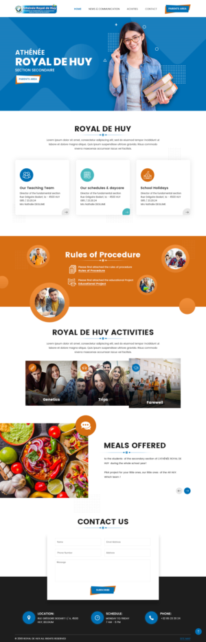 Web Design by nzdesigners for AD Websys SPRL | Design: #22722715