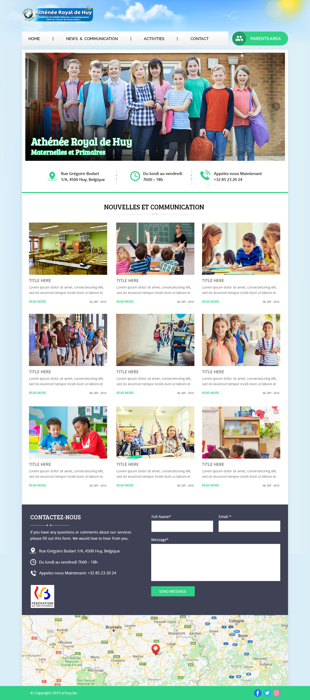 Web Design by onixdesign for AD Websys SPRL | Design #22810251