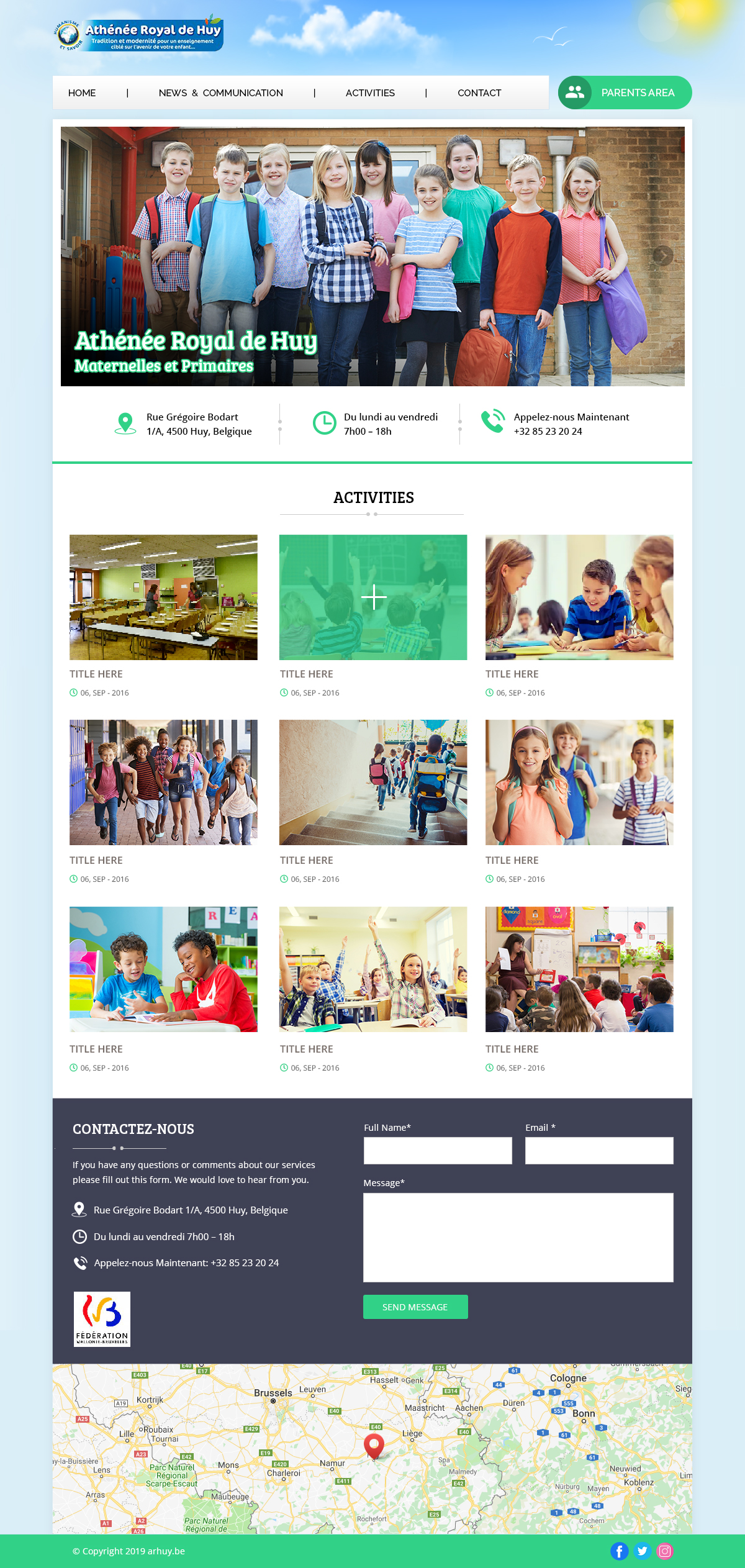 Web Design by onixdesign for AD Websys SPRL | Design #22810252