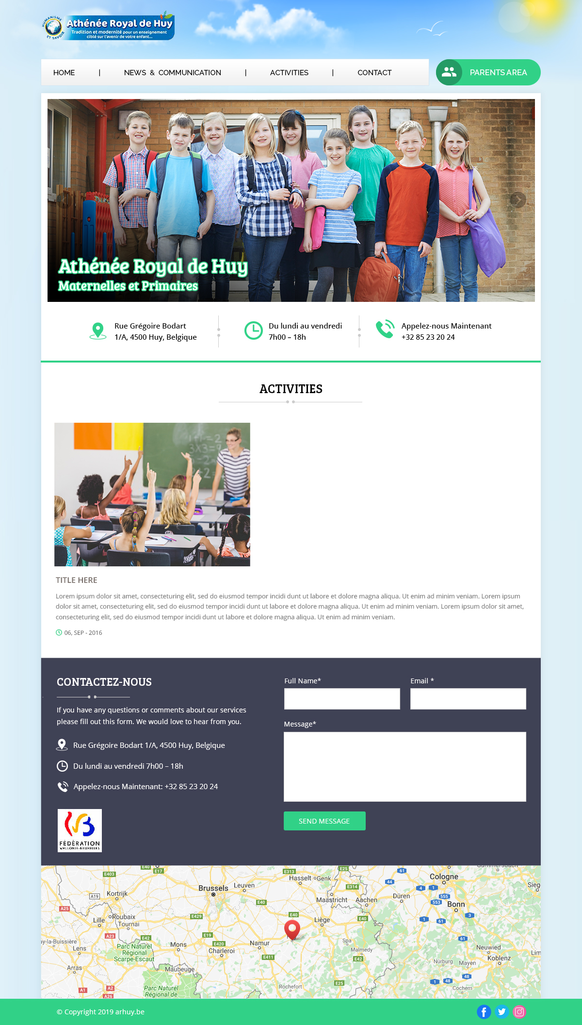 Web Design by onixdesign for AD Websys SPRL | Design #22810253