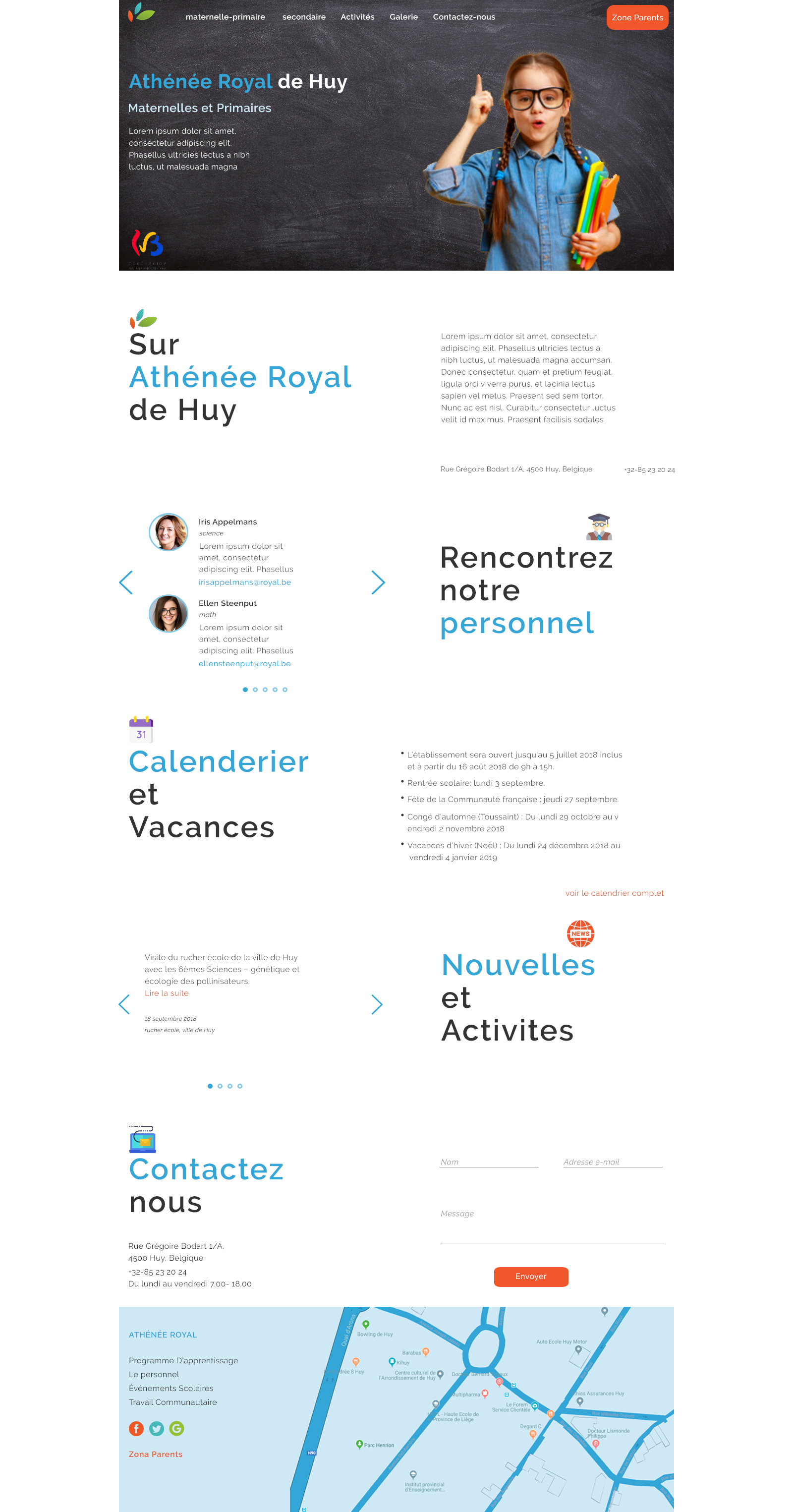 Web Design by Ruben the Designer for AD Websys SPRL | Design #22693844