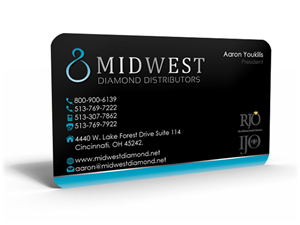 Business Card Design by Hardcore Design for Midwest Diamond Distributors | Design: #2964975