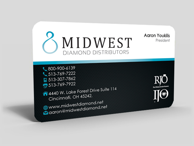 Business Card Design by Hardcore Design for Midwest Diamond Distributors | Design: #2964984