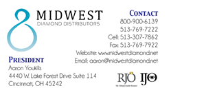 Business Card Design by annabrueningdesigns123 for Midwest Diamond Distributors | Design: #2961467