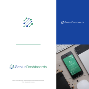 GeniusDashboards | Logo Design by JohnM.