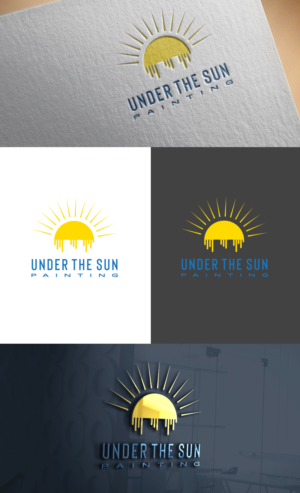 Logo Design by GLDesigns for Under The Sun Painting | Design #22680789