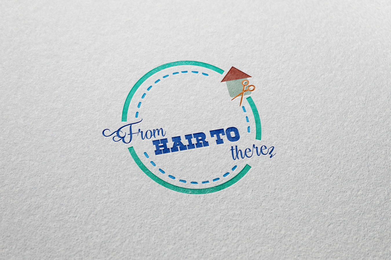 Logo Design by mustico for From Hair to There | Design #22693123