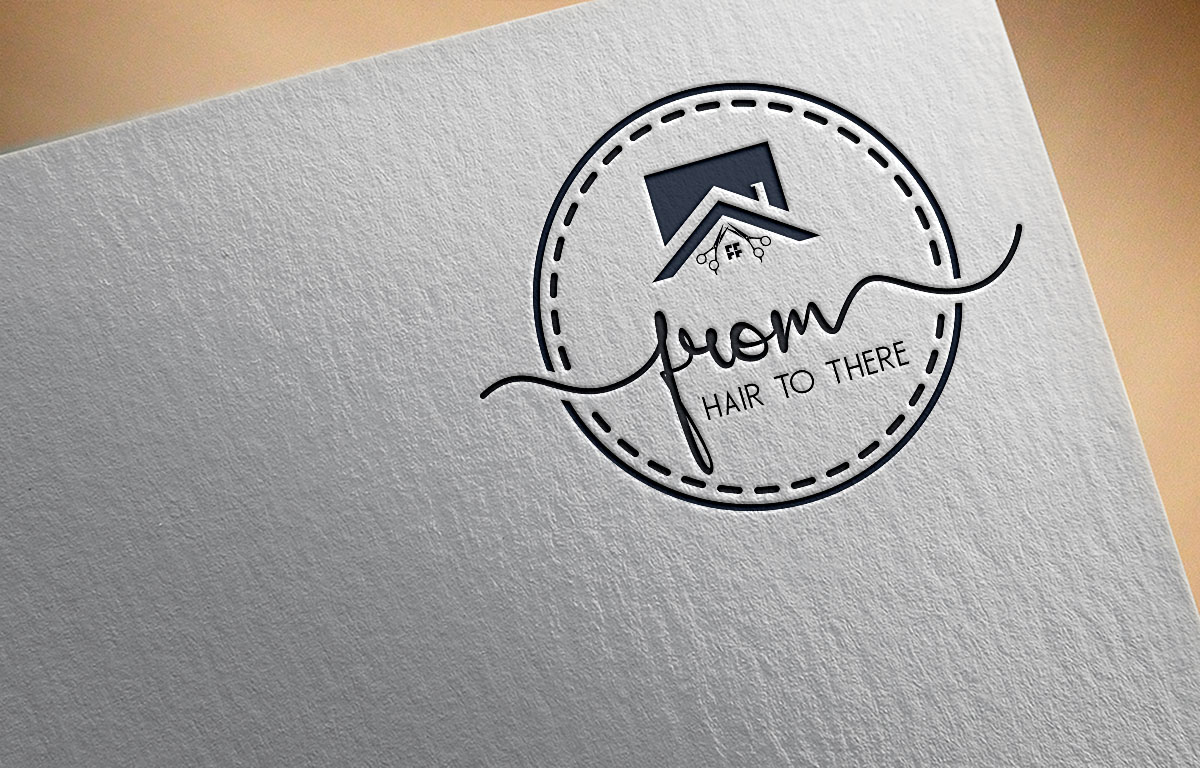 Logo Design by 4tech services for From Hair to There | Design #22689672