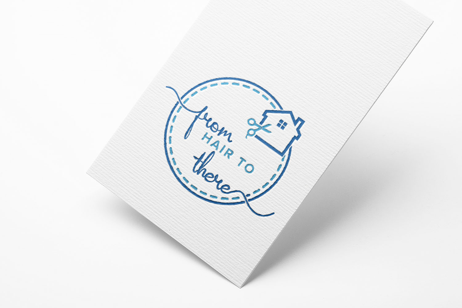 Logo Design by 4tech services for From Hair to There | Design #22720617