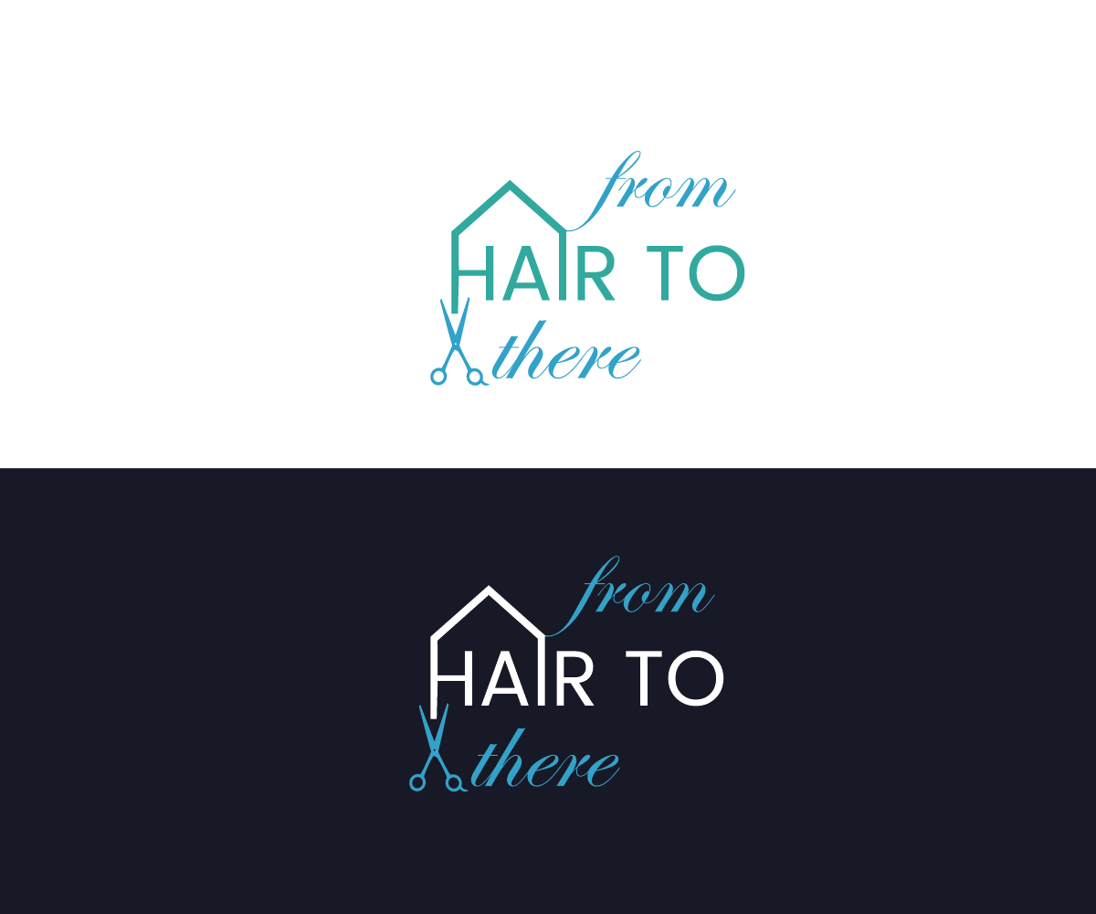 Logo-Design von Tanja 7 für From Hair to There | Design #22689610
