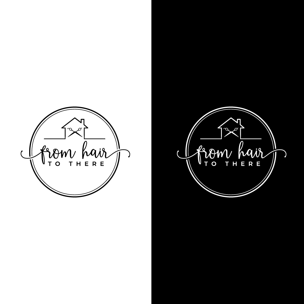 Logo Design by Kabelo Phofedi for From Hair to There | Design: #22754379