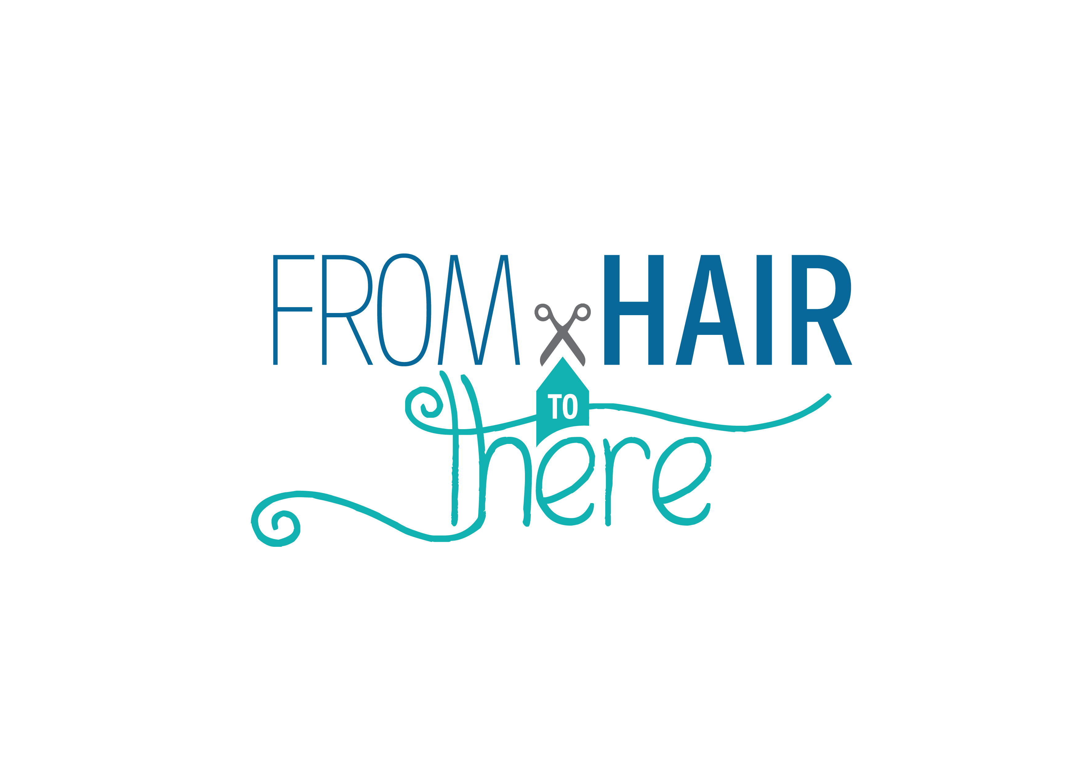 Logo Design by Design-M'n'M for From Hair to There | Design #22692191