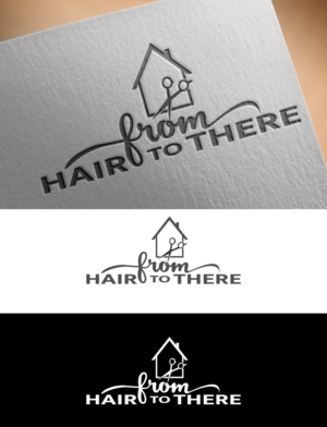 Logo Design by Dreameropu for From Hair to There | Design: #22681986