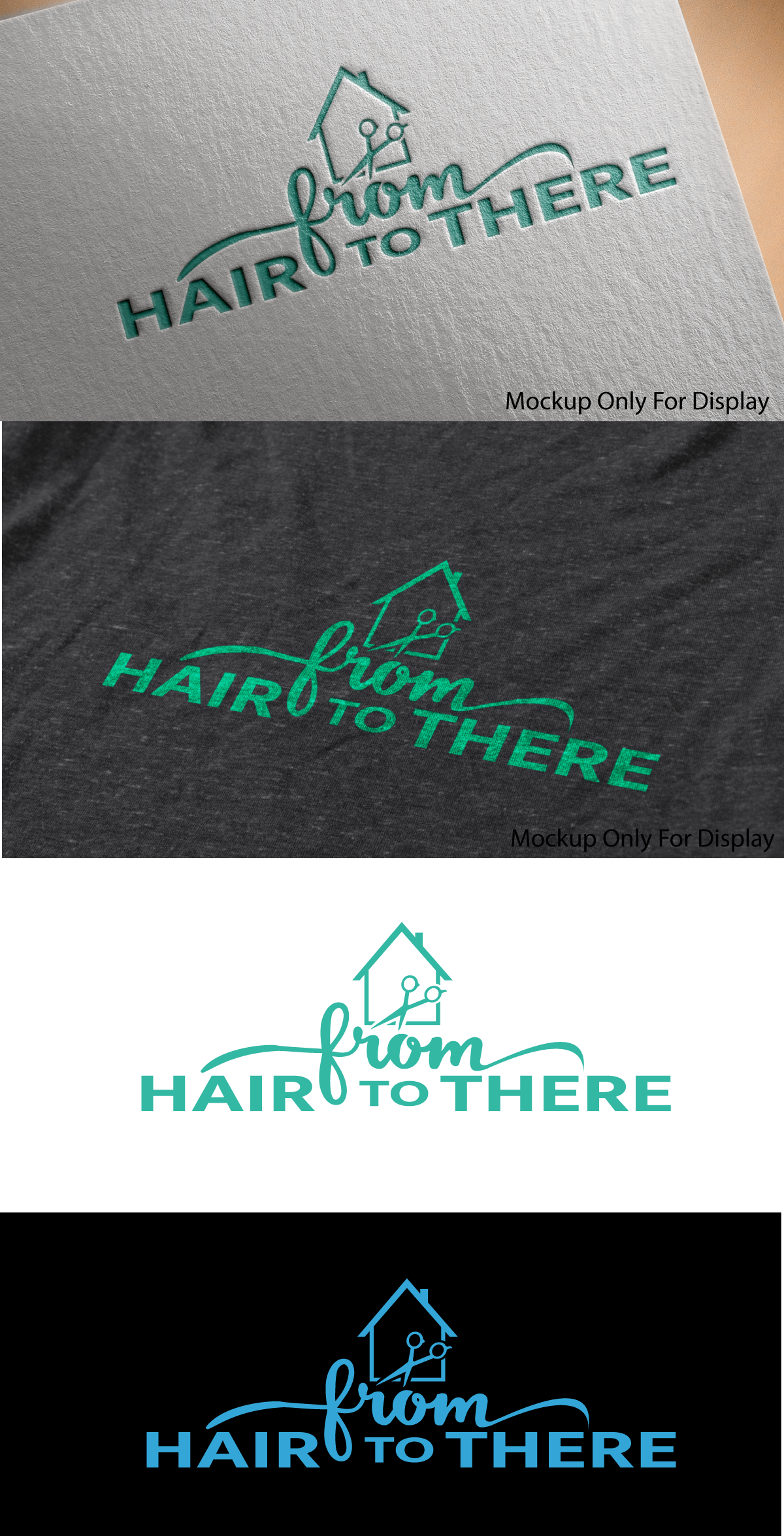 Logo-Design von Dreameropu für From Hair to There | Design #22688717