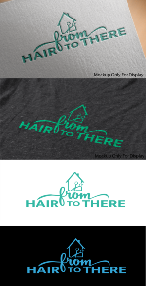 Logo Design by Dreameropu for From Hair to There | Design: #22688717