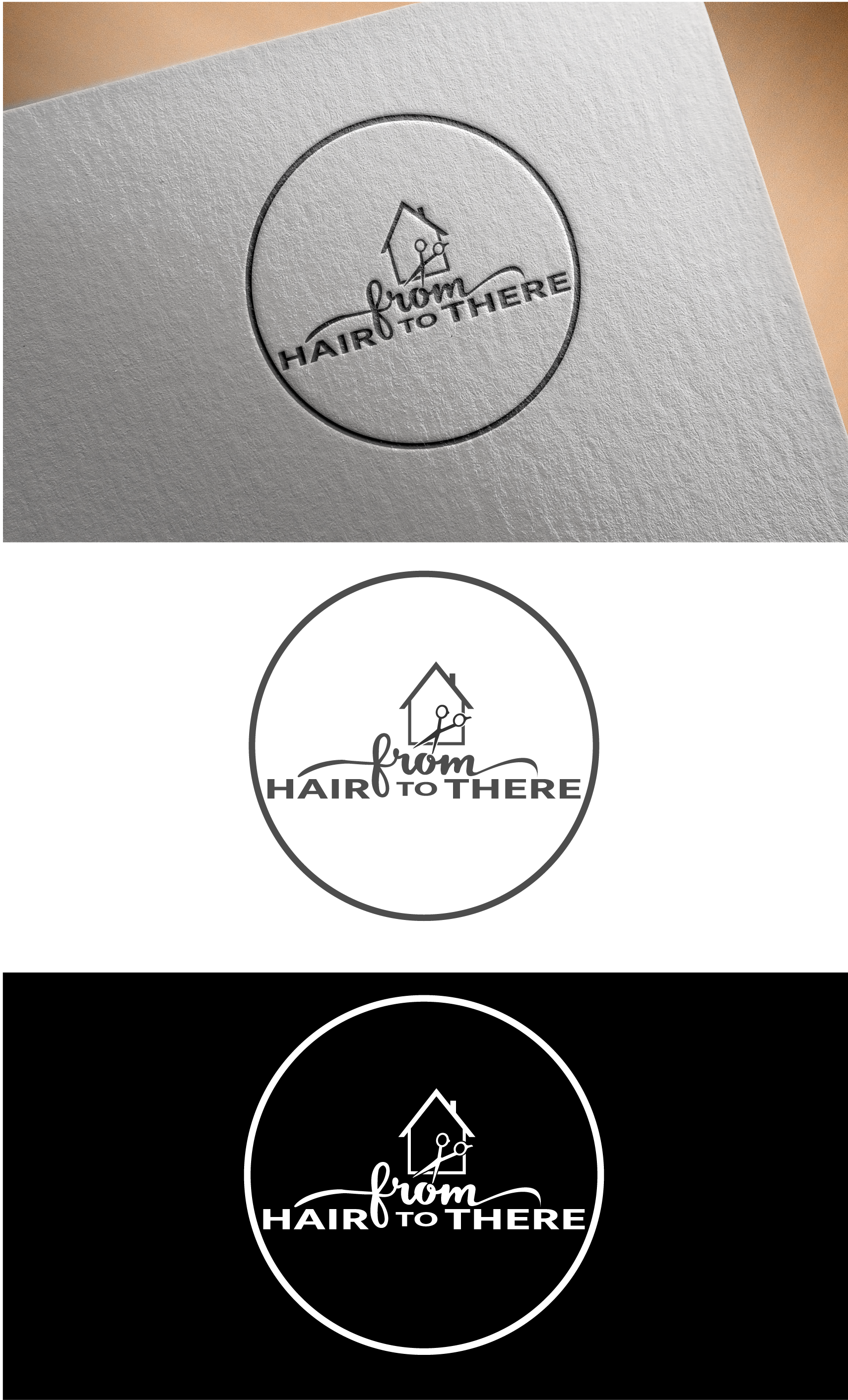 Logo-Design von Dreameropu für From Hair to There | Design #22702100