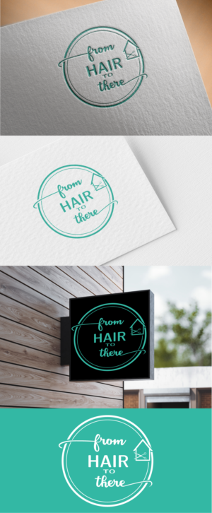 Logo Design by Dreameropu for From Hair to There | Design: #22702764