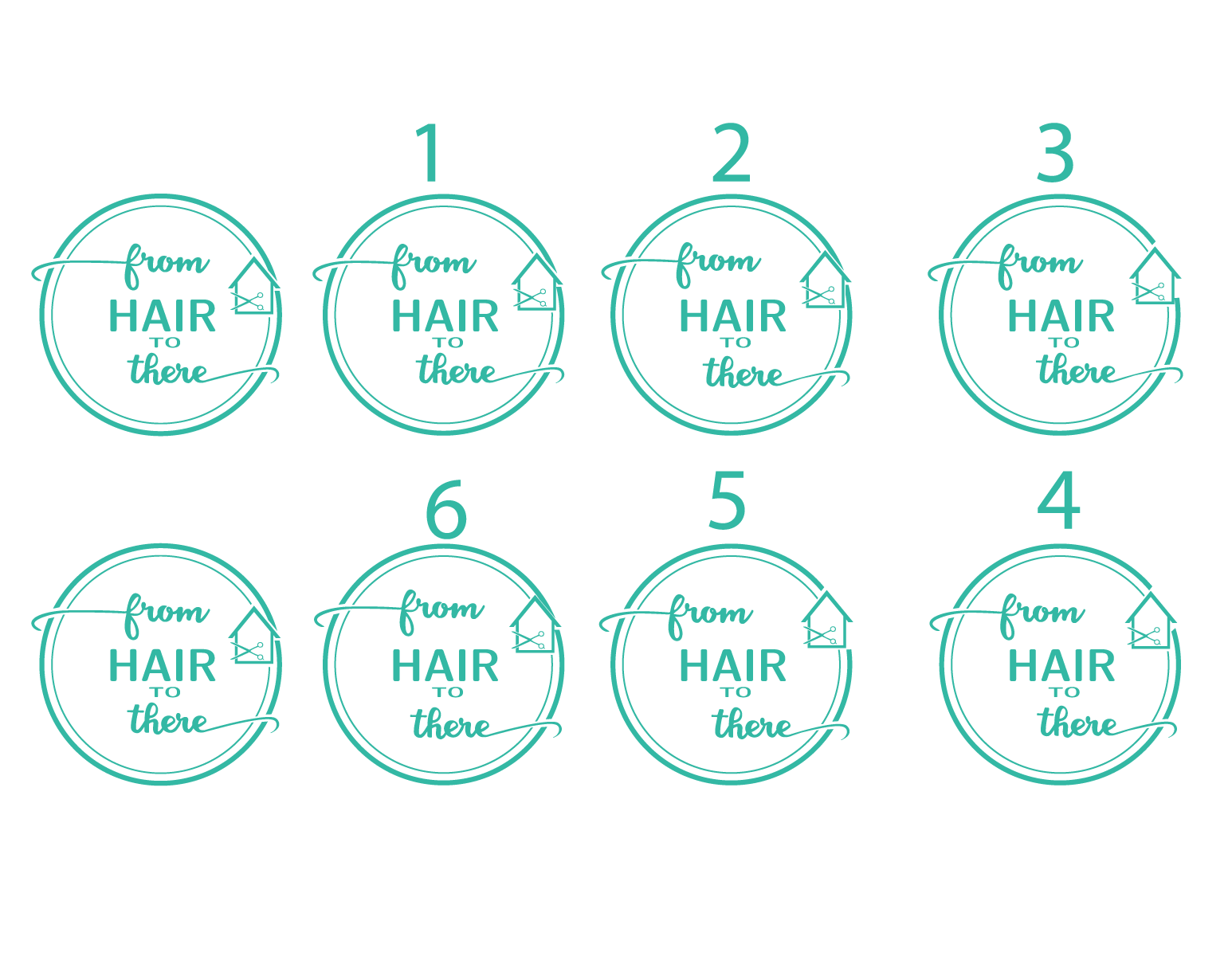 Logo-Design von Dreameropu für From Hair to There | Design #22704893