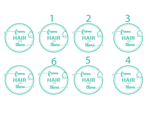 Logo Design by Dreameropu for From Hair to There | Design: #22704893