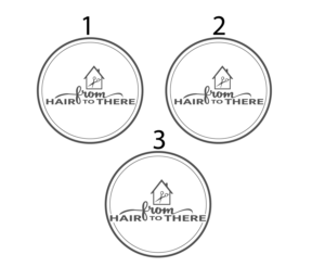 Logo Design by Dreameropu for From Hair to There | Design: #22705608