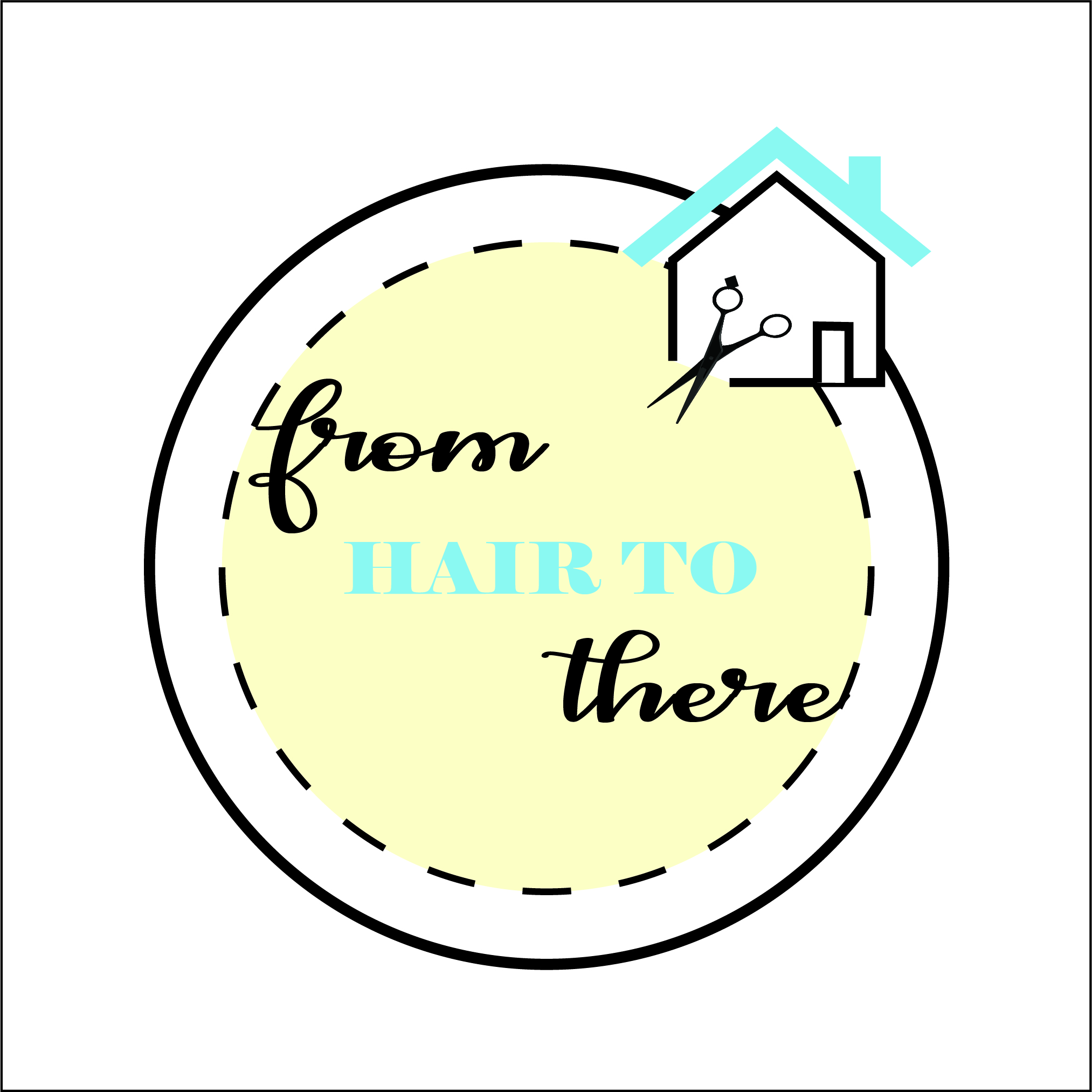 Diseño de Logo por nabia.salman99 para From Hair to There | Diseño #22677387