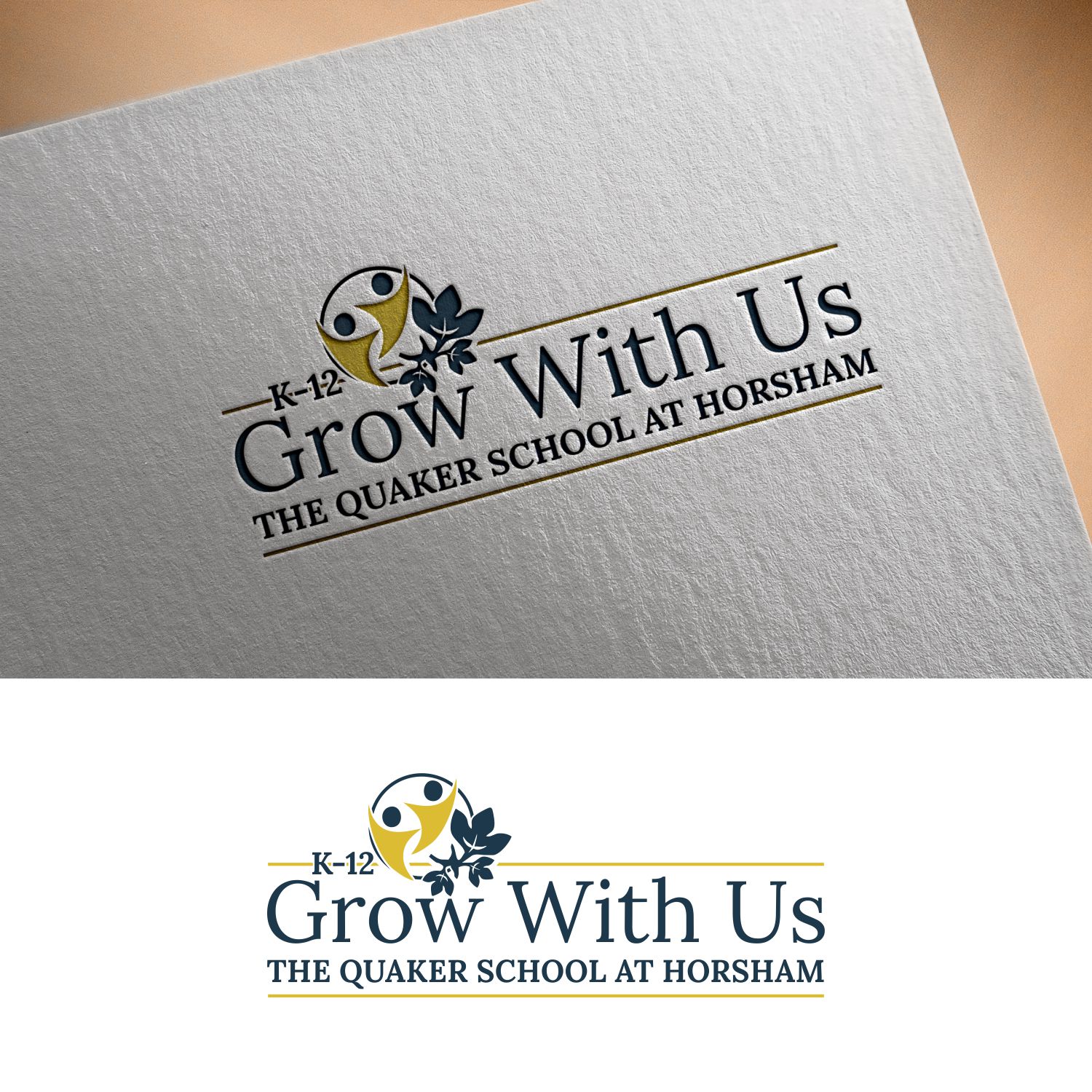 Logo Design by 2662 DESIGN for The Quaker School | Design #22688230