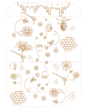 Verpackungs-Design von Isnah Logo für Stardust and Honey | Design: #22685281