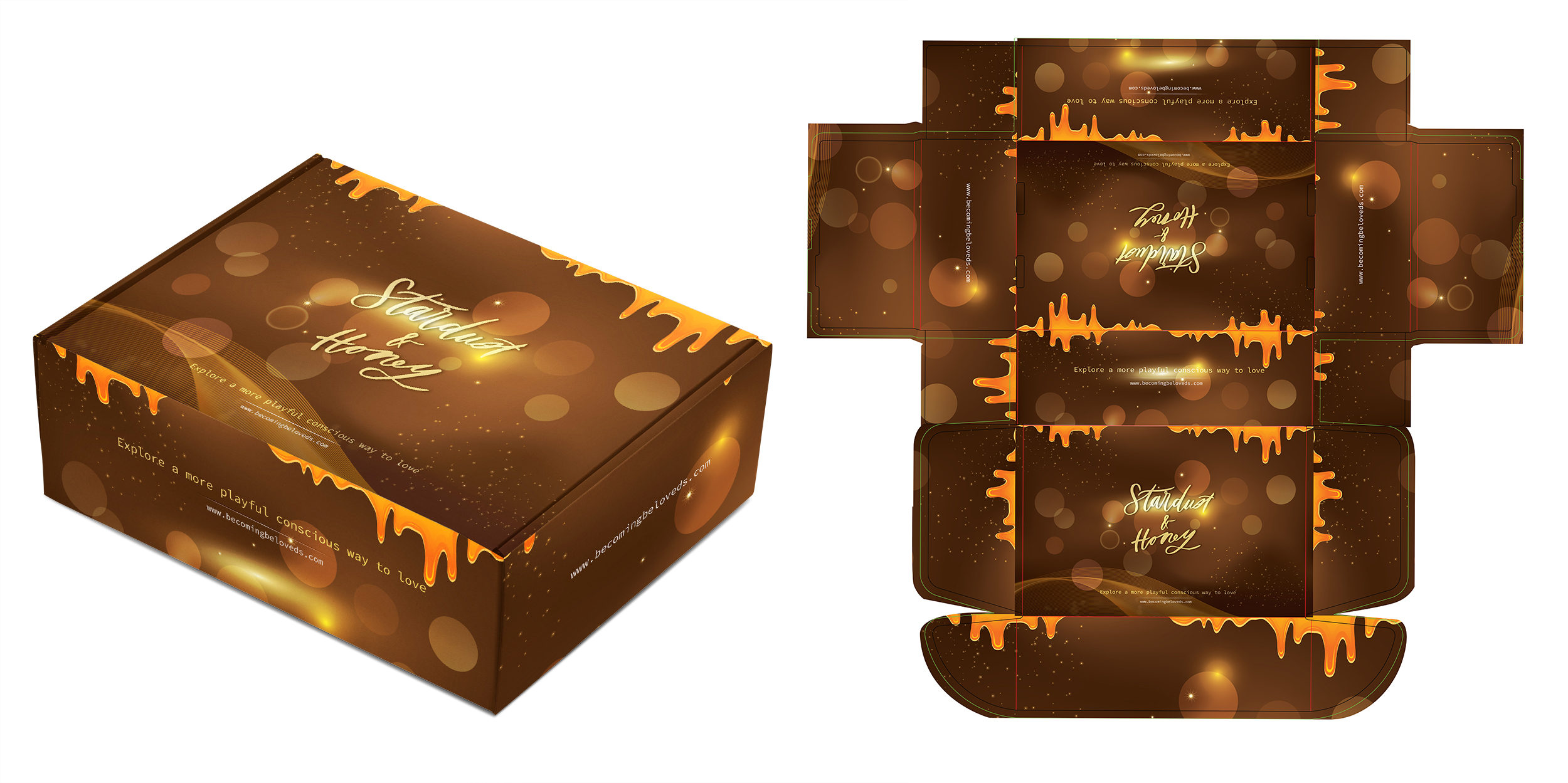 Packaging Design by Navisol Creatives for Stardust and Honey | Design #22690178